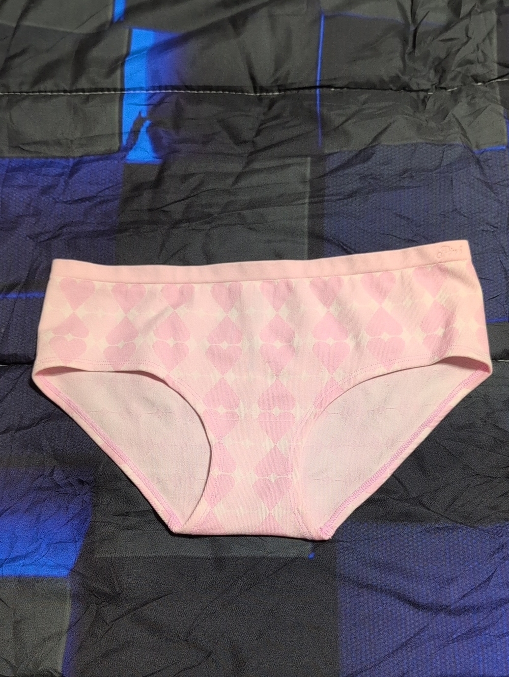 Victoria's Secret Light Pink Patterned Hipster